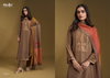 Parinita By Omtex Russian Silk Jacquard Wholesale Dress Material In India